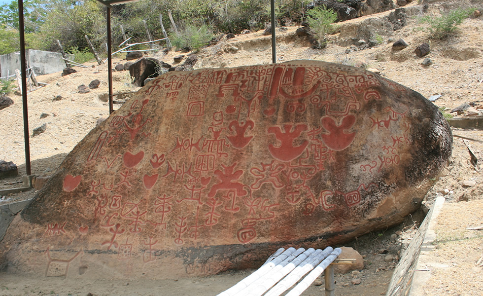 La piedra Pintada de Aipe