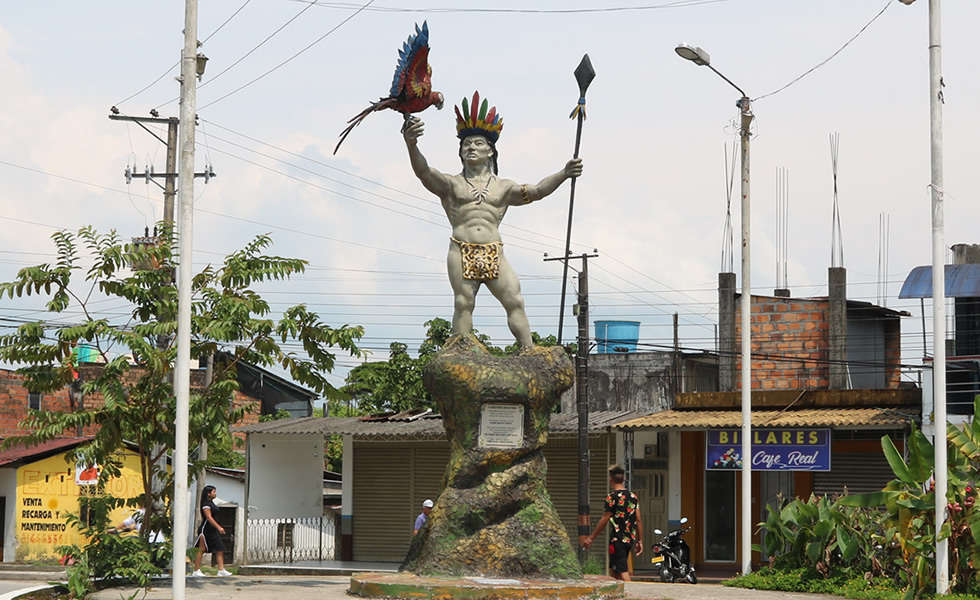 Estatua del Indio