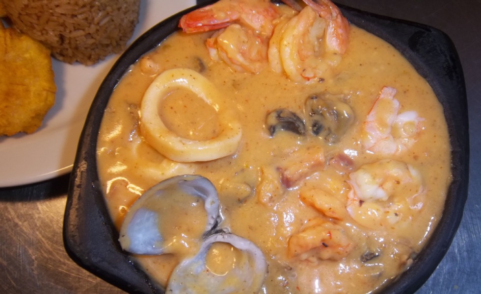 Cazuela de mariscos